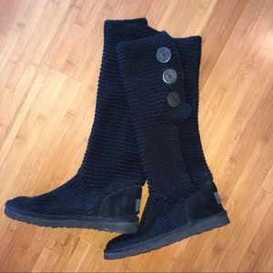 UGG Women Classic Cardy Boots size 7